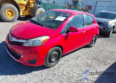 2014 Toyota Yaris Le (Tmc/Cbu Plant) from USA, damaged, VIN JTDKTUD30ED591894